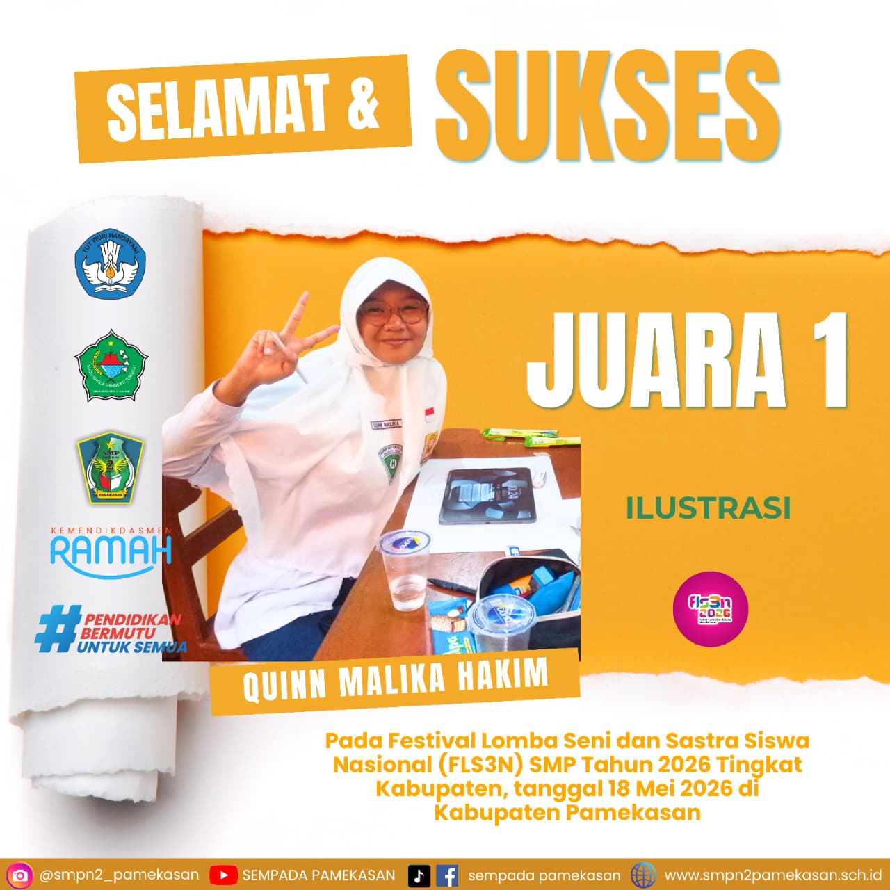 Juara 1 Lomba Ilustrasi